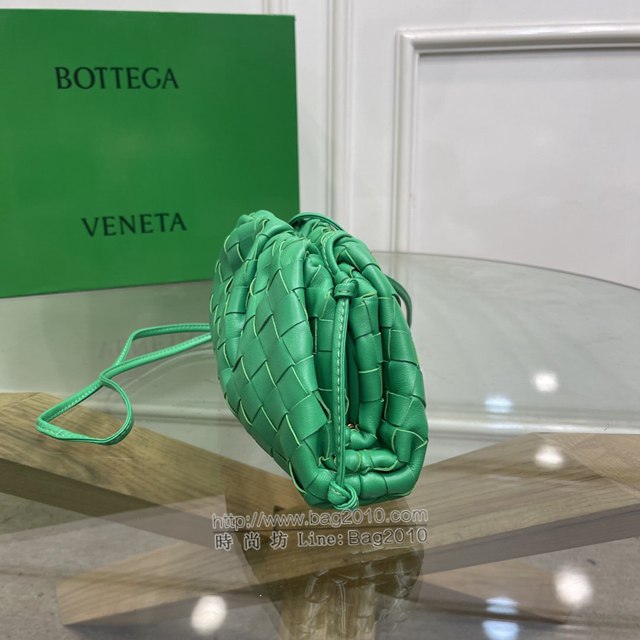 Bottega veneta高端女包 98061 寶緹嘉升級版小號編織雲朵包 BV經典款純手工編織羔羊皮女包  gxz1254